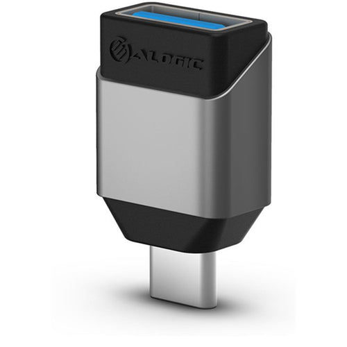 Alogic ULCAMN-SGR Ultra Mini USB-C to USB-A Adapter -Space Grey