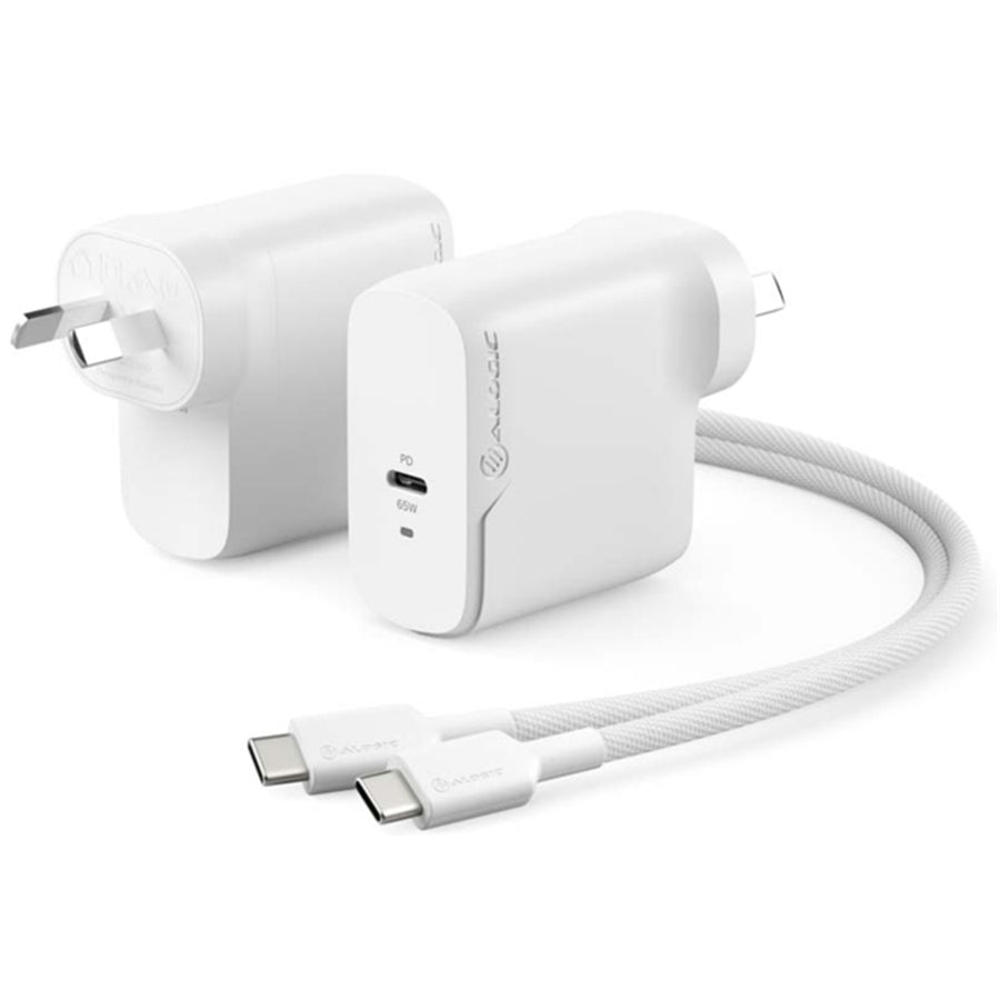 ALOGIC WCG1X65-ANZ - RAPID POWER 65W GaN LADGERÄT USB-C