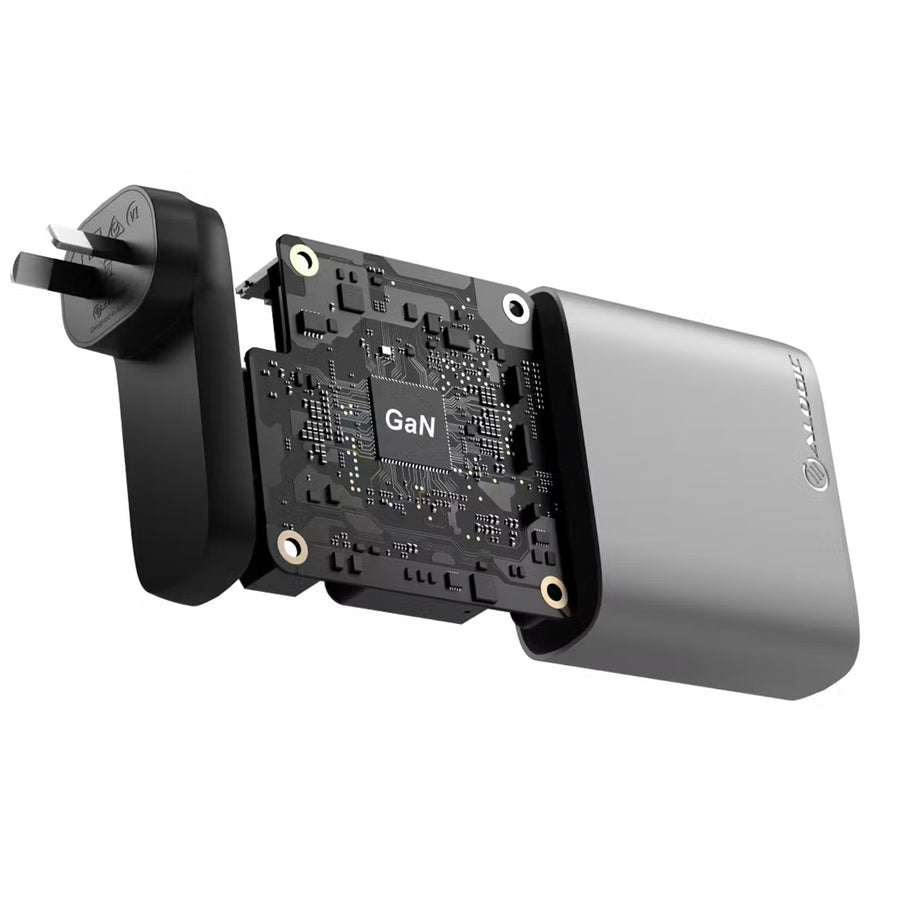 WCG2X68SGR-ANZ - ALOGIC 2X68 Rapid Power 2 Port 68W GaN C
