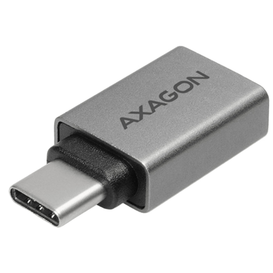 AXAGON RUCM-AFA USB-C 3.1 M to USB-A F Adapter urable Premium Aluminium Body, Supports 10Gbps, Supports 3A Charging.