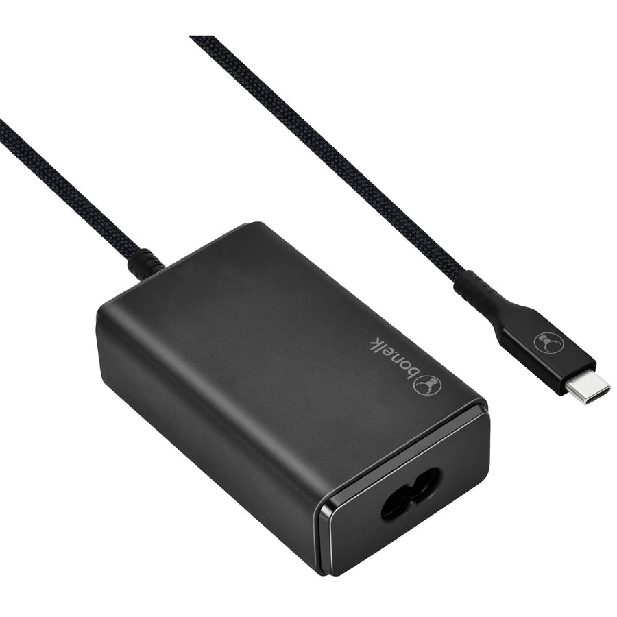 ELK-21727-R - Bonelk Langlebiges 65W PD USB-C Desktop-Ladegerät (Schwarz)