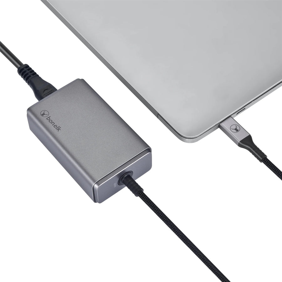 ELK-21729-R - Bonelk Long-Life 65W PD USB-C Desktop-Ladegerät (Space Grey)