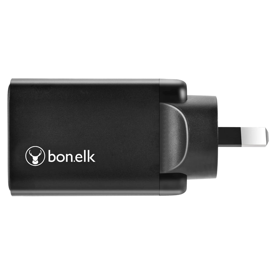 ELK-21736-R - Bonelk 65W PD GaN Wandladegerät - Schwarz