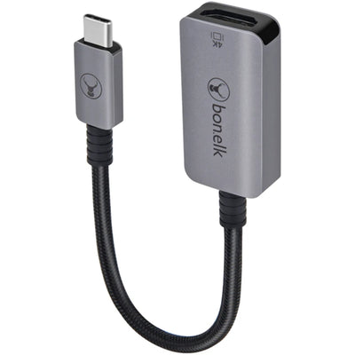 Bonelk USB-C zu 4K HDMI Adapter (15cm) (Space Grey)