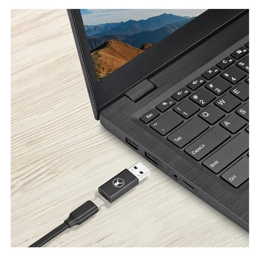 Bonelk Long-Life USB-A to USB-C 3.0  Adapter ( Black)