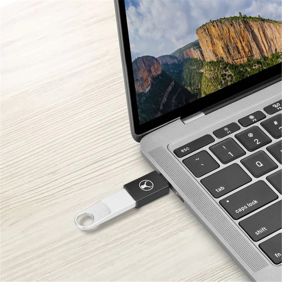 Bonelk Long-Life USB-C auf USB-A 3.0 Adapter - ( Schwarz )