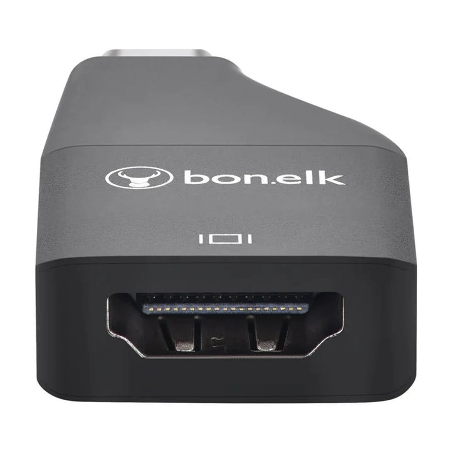 Bonelk USB-C to 4K HDMI Compact  Adapter ( Black )