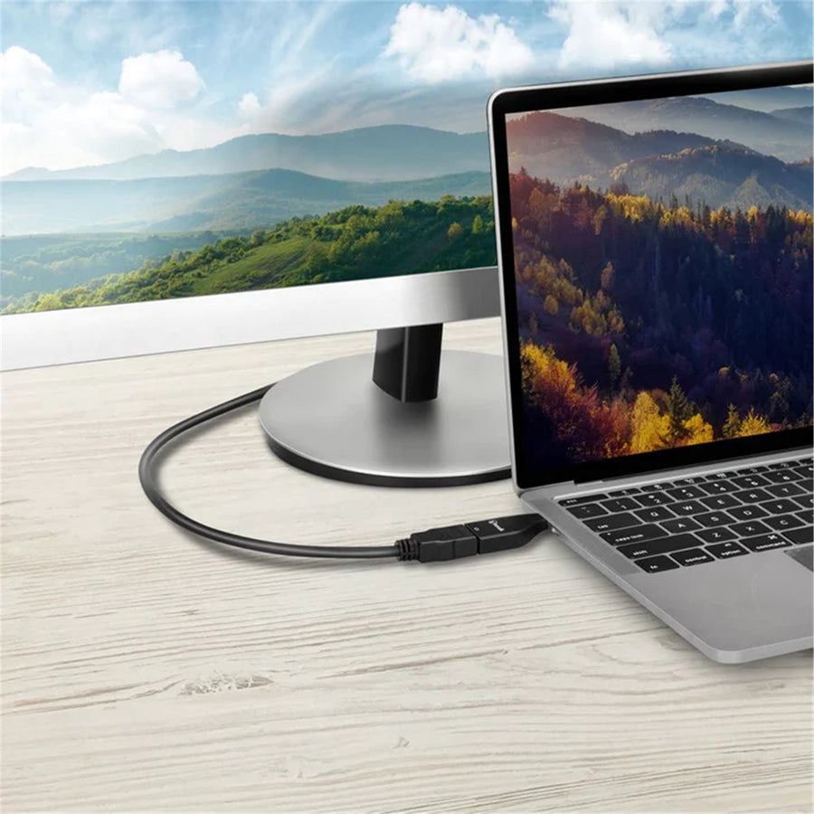 Bonelk USB-C to 4K HDMI Compact  Adapter ( Black )
