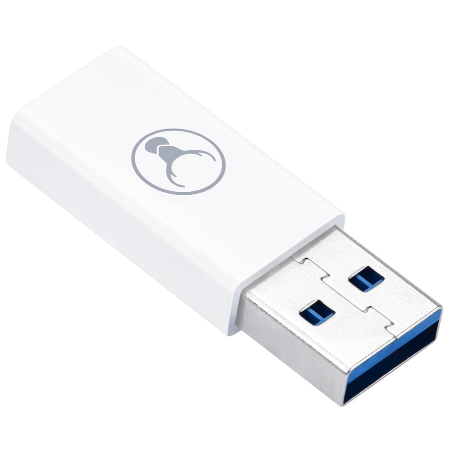 Bonelk Long-Life USB-A to USB-C 3.0 USB Adapter - ( White  )