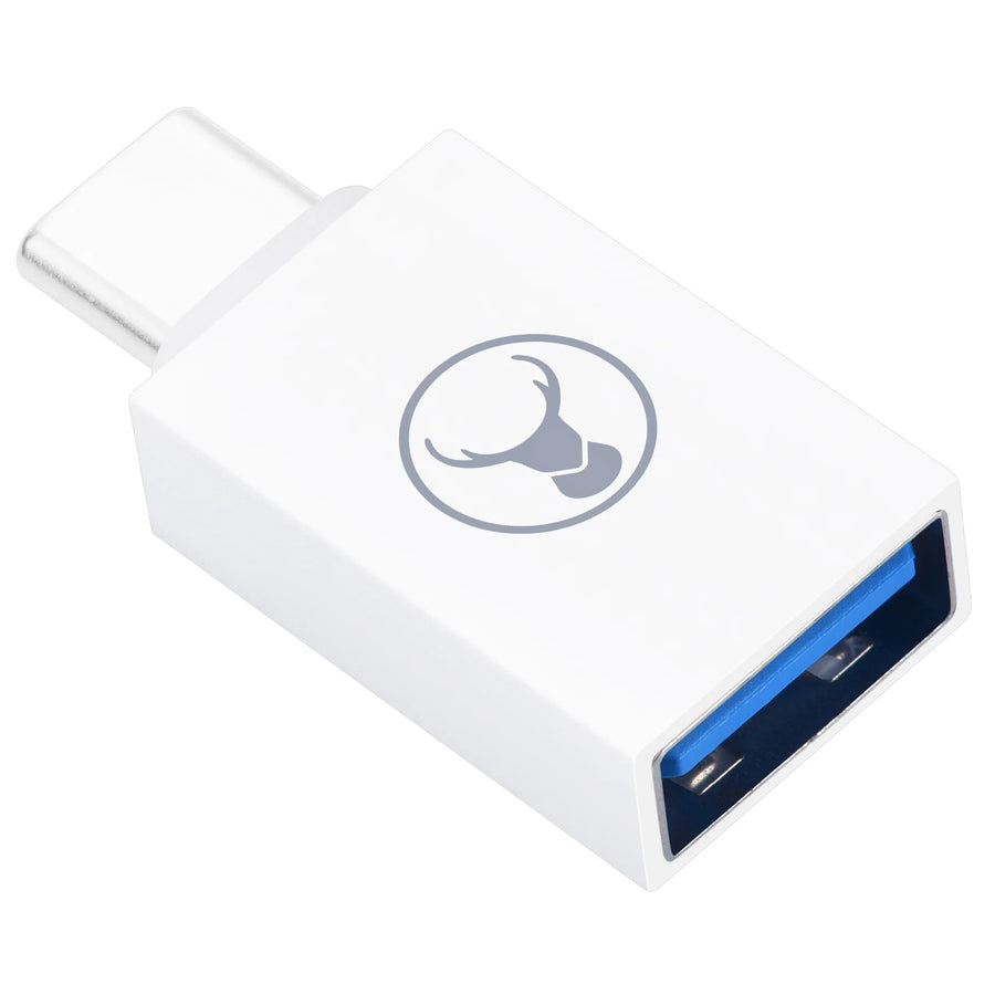 Bonelk Long-Life USB-C to USB-A 3.0 Adapter - ( White )