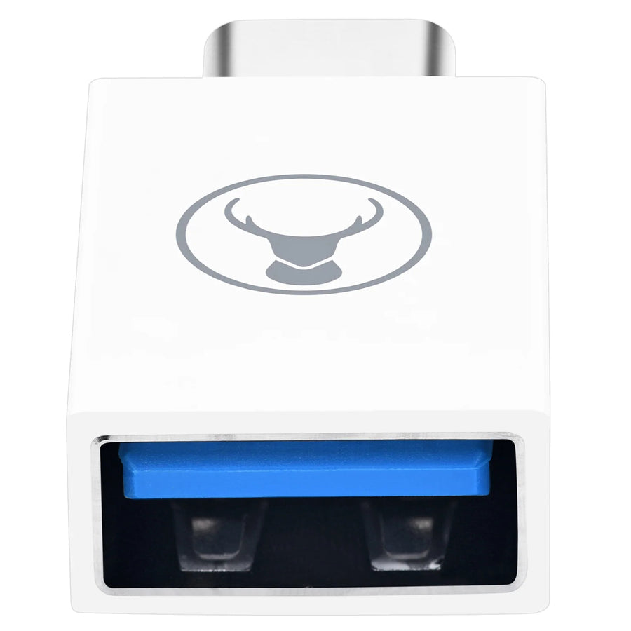 Bonelk Long-Life USB-C to USB-A 3.0 Adapter - ( White )