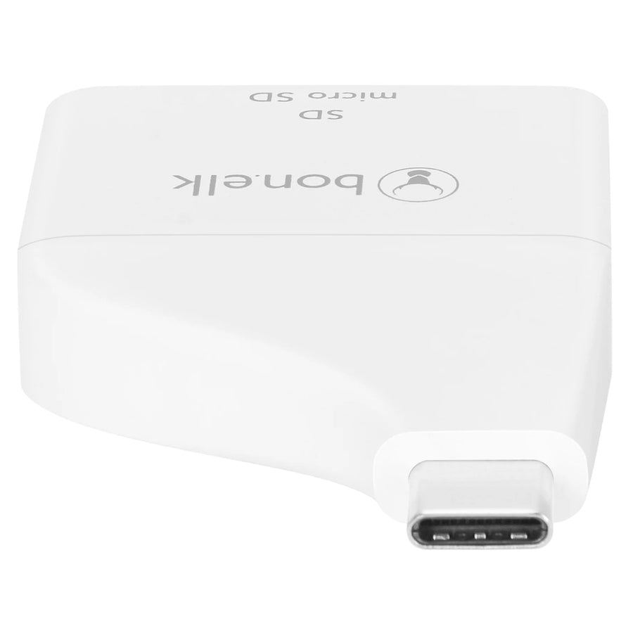ELK-80072-R - Bonelk USB-C to MicroSD/SD Adapter - White
