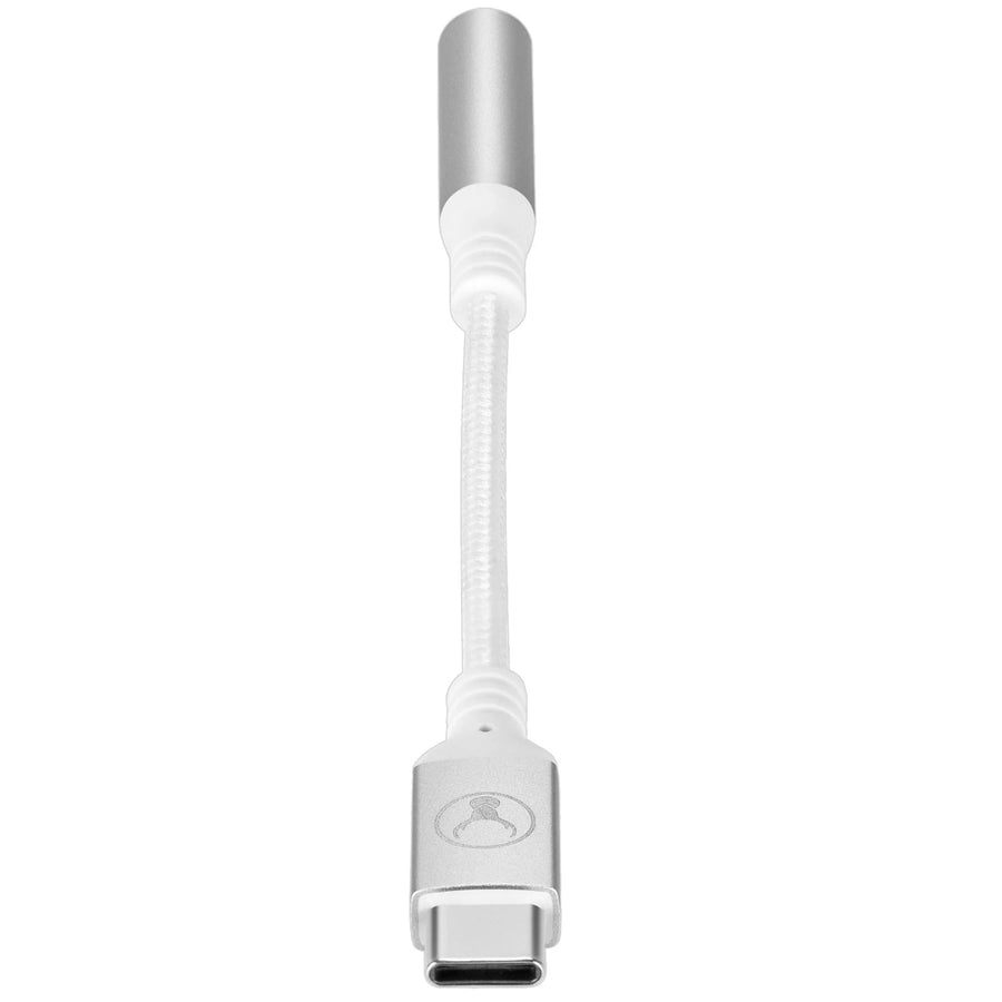 ELK-80076-R - Bonelk USB-C auf 3,5mm Audio-Adapter, langlebig (Weiß)