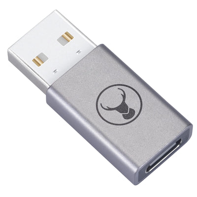 Bonelk Long-Life USB-A to USB-C 3.0 USB Adapter - ( Space Grey )