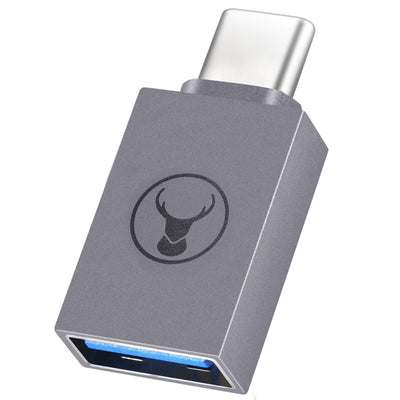 Bonelk Long-Life USB-C auf USB-A 3.0 Adapter - ( Space Grey )