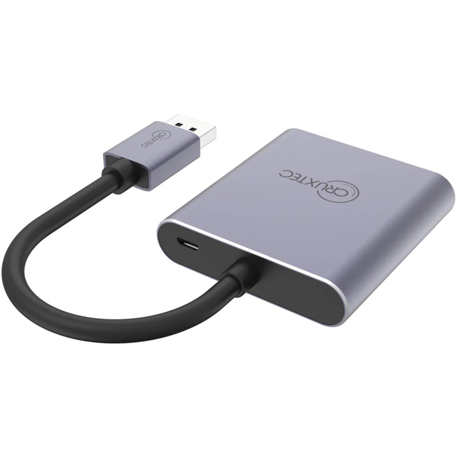 Cruxtec DT2H-4K-SG DP v1.4 to 2x HDMI 18Gbps Adaptor