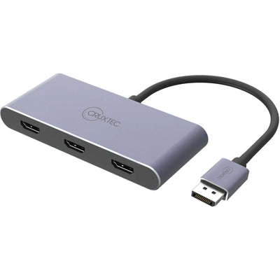 Cruxtec DT3H-8K-SG Multi-Display Adaptor From 1xDisplayPort v1.4 to 3x HDMI Ports 18Gbps