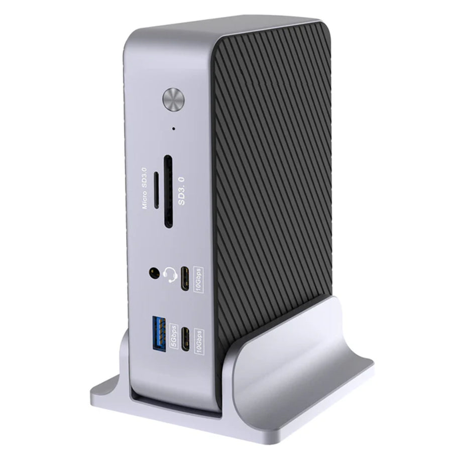 Cruxtec  CDK15-BK USB-C 100W 15-in-1 Universal Docking Station