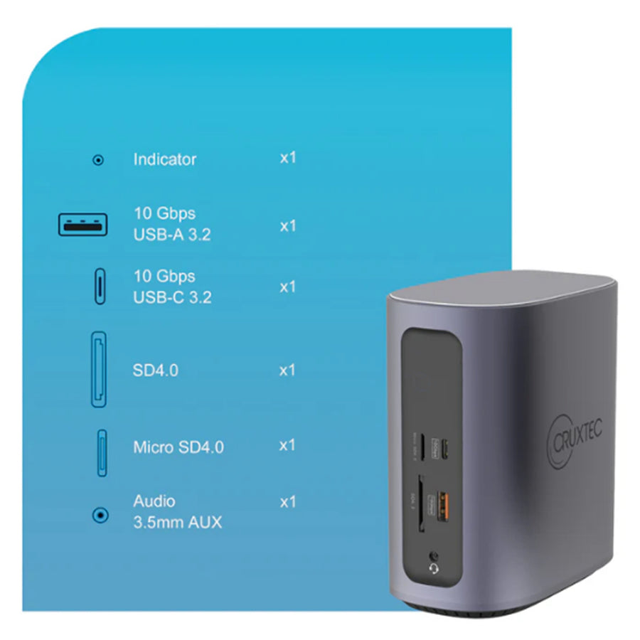 Cruxtec  CDK17-SG 17-in-1 Universal Docking Station