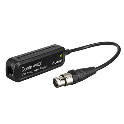 ADP-DAI-AU-1X0 - DANTE AVIO 1CH ANALOG INPUT ADAPTER