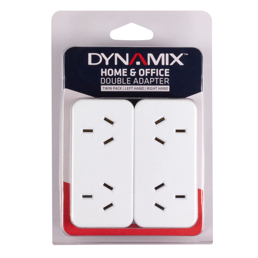 DYNAMIX A1LA1R - Horizontal Double Adaptor A1L-Left Hand A1R- Right Hand Twin Pack