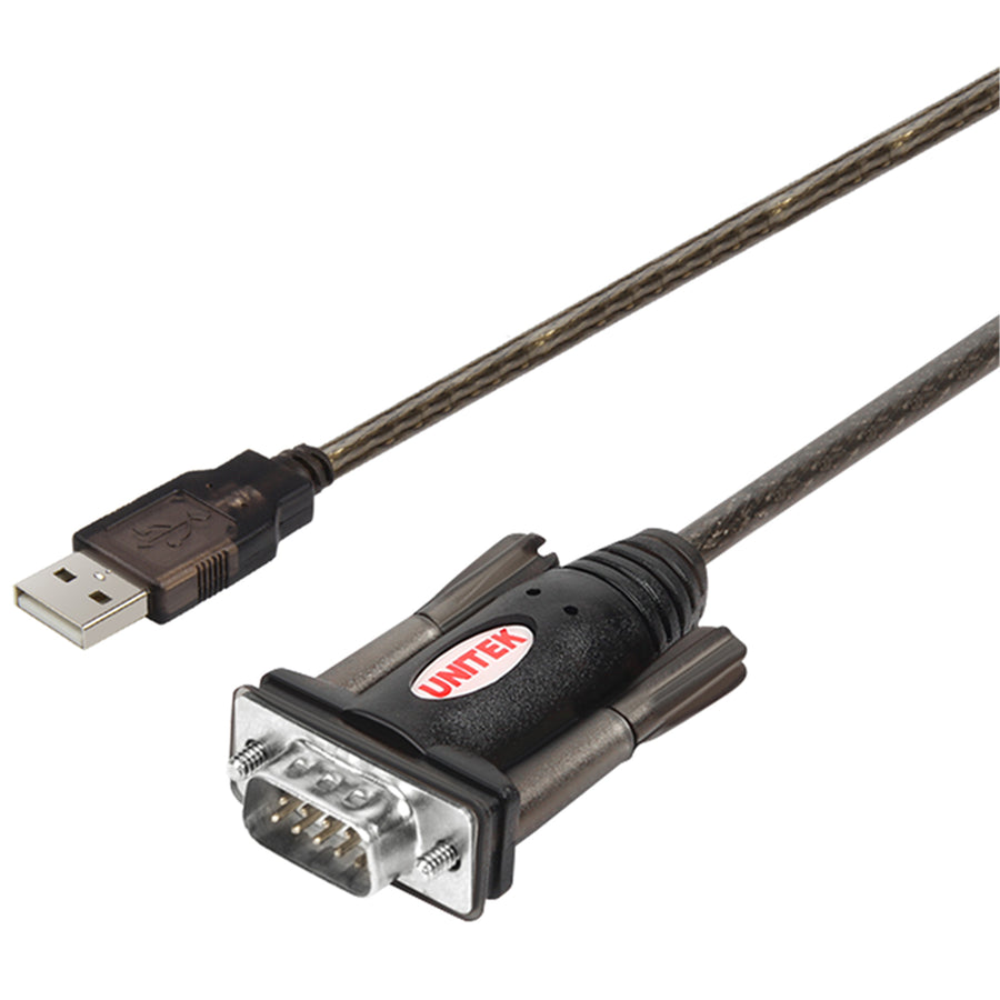 Unitek BF-810Y - 1.5m USB-A to Serial DB9 RS232 Cable. Windows 10 Compatible