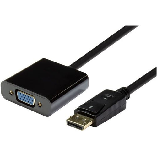 DYNAMIX C-DP-VGAF - 0.2m DisplayPort to VGA Female Cable Adapter Max Res: 1920x1080.