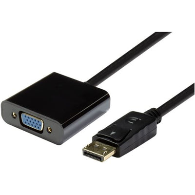 DYNAMIX C-DP-VGAF - 0.2m DisplayPort to VGA Female Cable Adapter Max Res: 1920x1080.