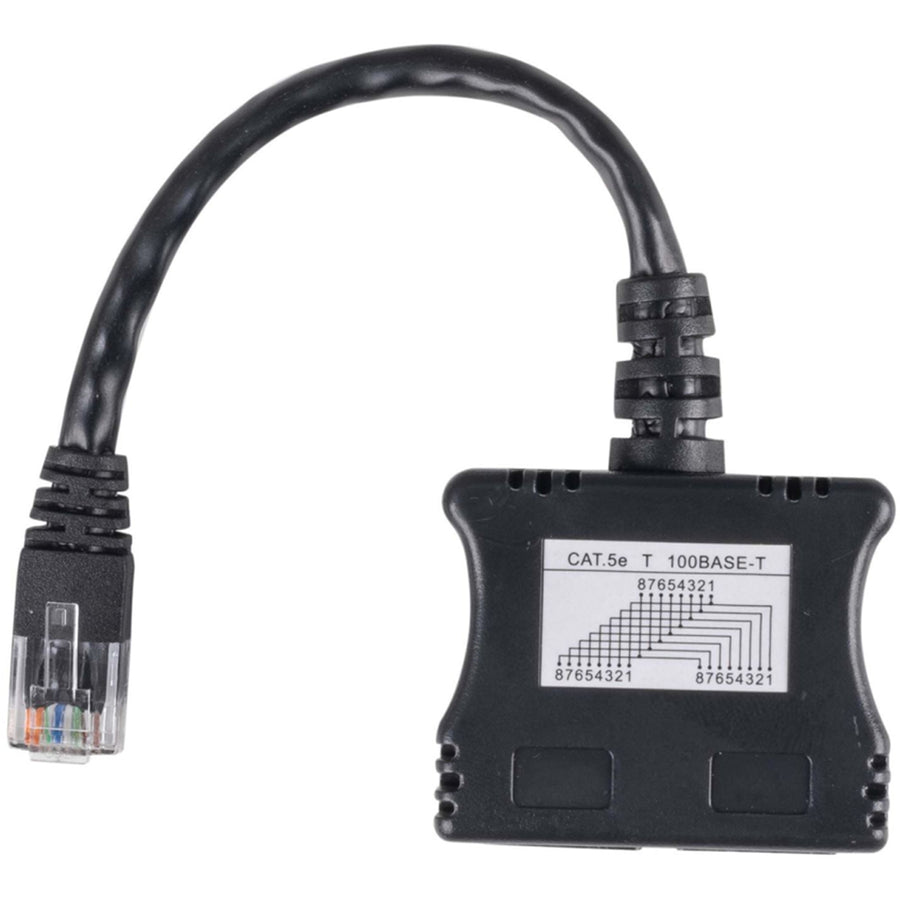 DYNAMIX C-RJ45LT - RJ45 8x Conductor Dual Adaptor Cable 2x Sockets/ 1x Plug