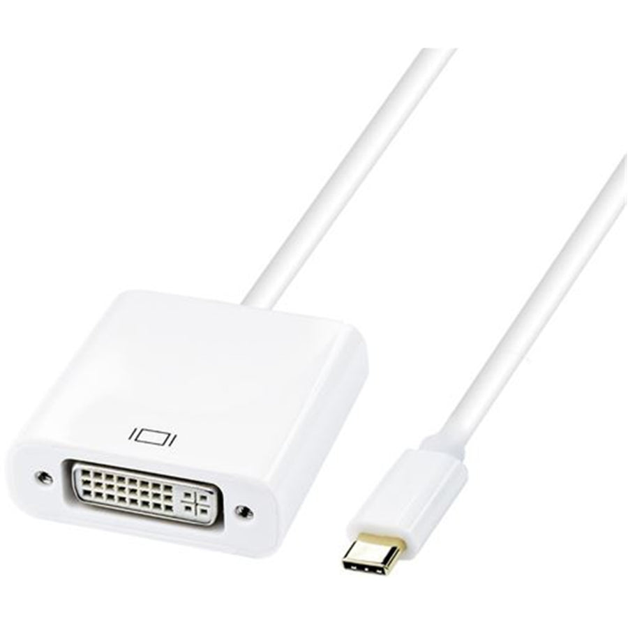 DYNAMIX C-USBCDVI4K30 - USB-C to DVI Adaptor 4K@60Hz UHD 3840x2160 Ultra-durable Plug & Play