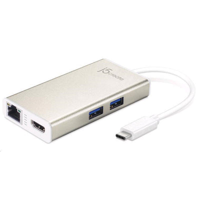 J5create   USB-C 3.1 4K HDMI Multi-Adapter Mini Docking Station with 60W Power Delivery