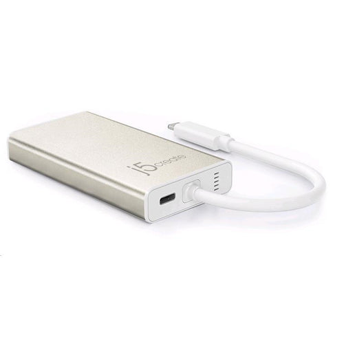 J5create   USB-C 3.1 4K HDMI Multi-Adapter Mini Docking Station with 60W Power Delivery