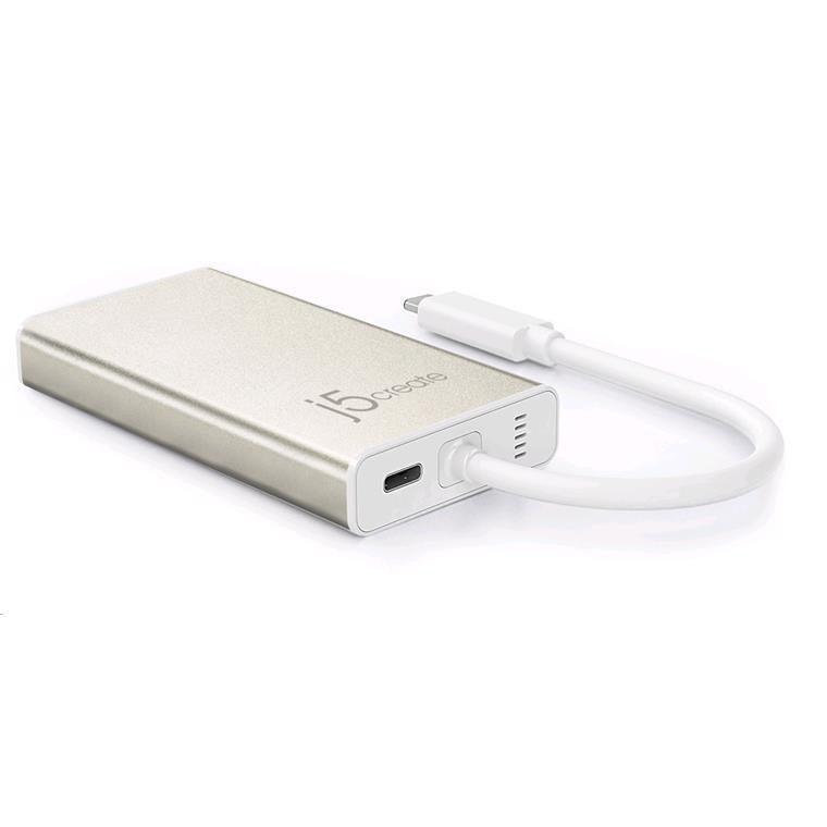 J5create   USB-C 3.1 4K HDMI Multi-Adapter Mini Docking Station with 60W Power Delivery