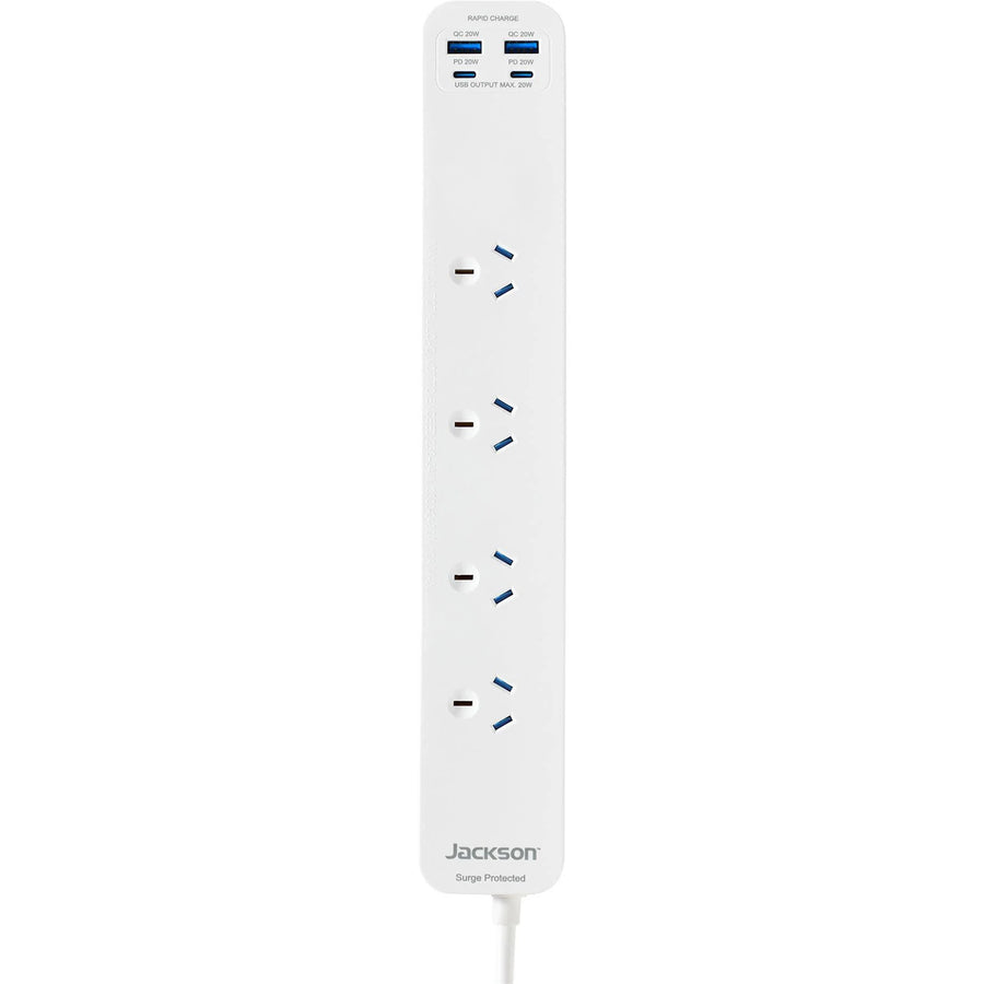 Jackson 4-WAY POWER BOARD Surge Protection