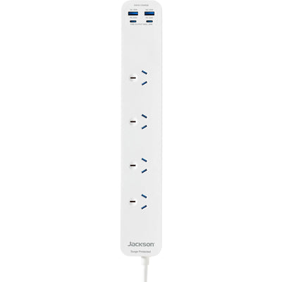 Jackson 4-WAY POWER BOARD Surge Protection