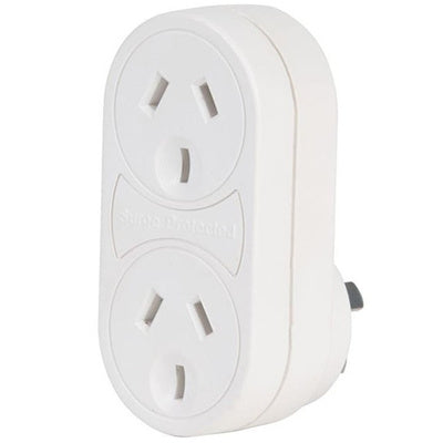 Jackson  PT6400  Vertical Double Adaptor with 4,500A Surge Protection