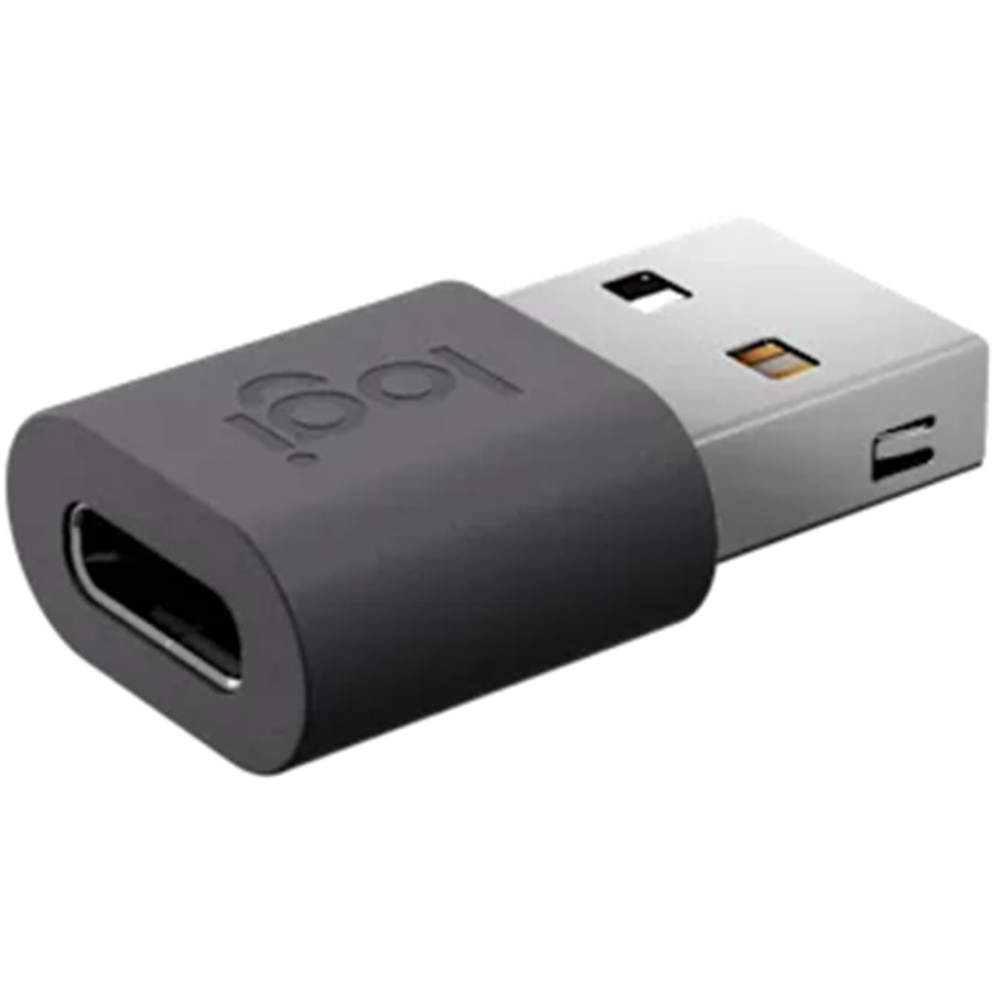 Logitech USB-A to C adaptor - GRAPHITE