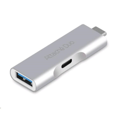 MB-UTC-02 - mbeat® Attaché Duo USB-C-auf-USB-3.1-Adapter mit USB-C-Ladeanschluss