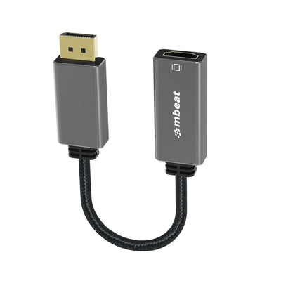 mbeat MB-XAD-DPHDM Tough Link DisplayPort auf HDMI Adapter - Space Grey