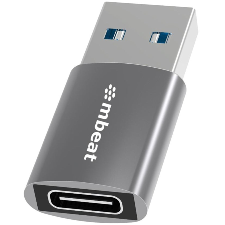 MB-XAD-U3MCF - mbeat Tough Link USB 3.0 (Male) to USB-C (Female) Adapter - Space Grey