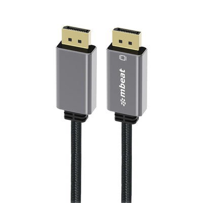 MB-XCB-DP18 - mbeat Tough Link 1.8m DisplayPort Cable v1.4 - Space Grey