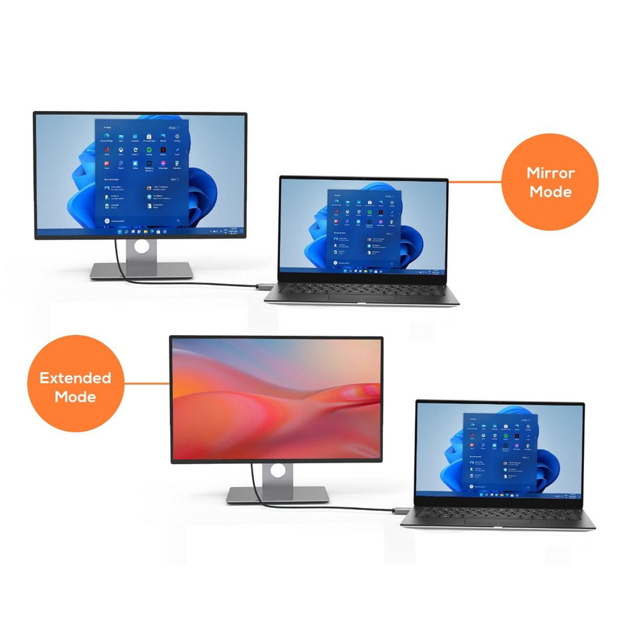 MB-XCB-DPHDM18 - mbeat Tough Link 1,8 m 4K/60Hz DisplayPort auf HDMI Kabel - Space Grey