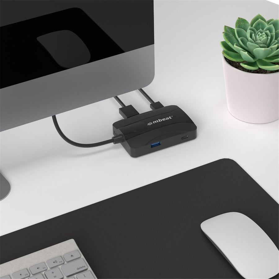 Mbeat 4-Port 10Gbps USB-C 3.2 Gen 2 Hub (2A+2C)