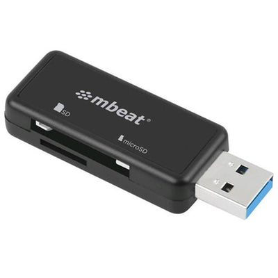 MB-OTG32D - mbeat® Ultra Dual-USB-3.0-Lesegerät für PCs, Smartphones und Tablets