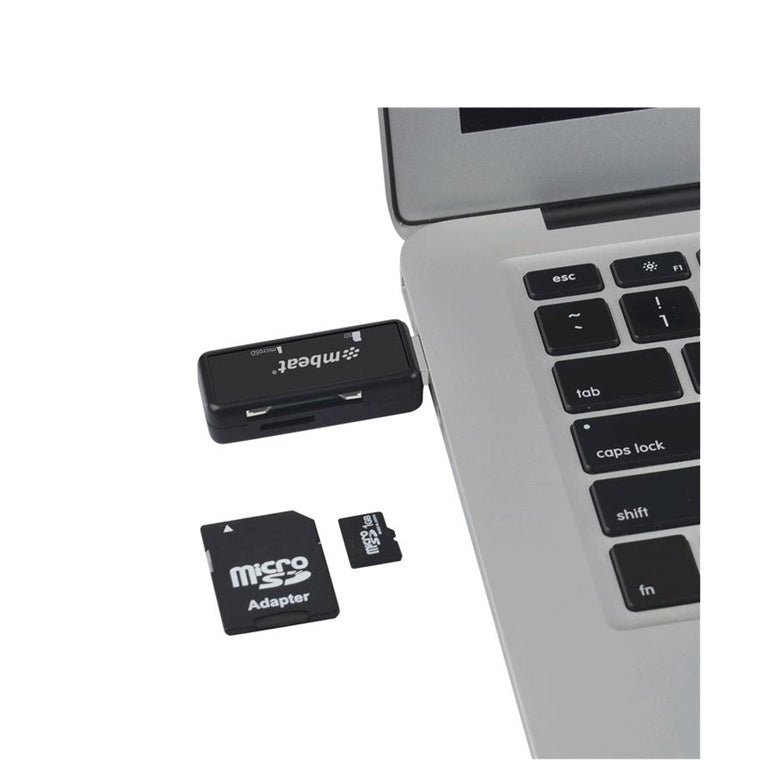 MB-OTG32D - mbeat® Ultra dual USB 3.0 reader for PCs, Smartphones & Tablets