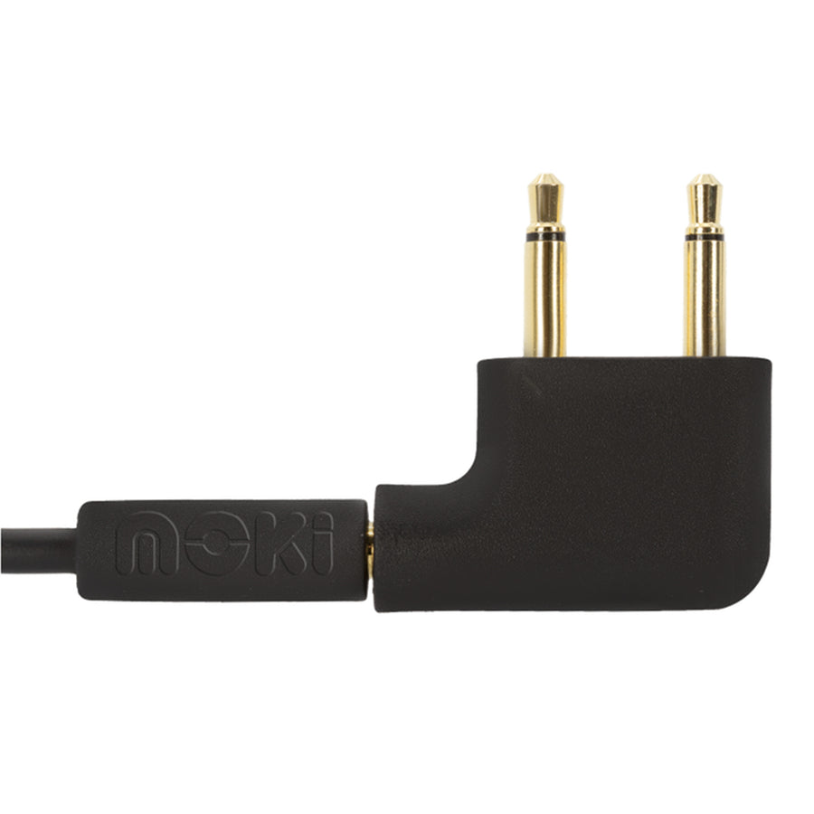 Moki Zubehör ACC-MFLYBK – MokiFly Kabelloser Audio-Transmitter + Flugzeugadapter