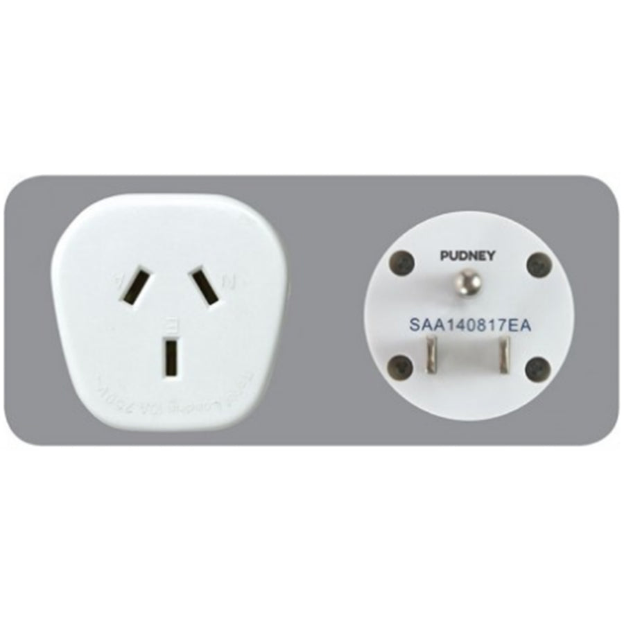 Pudney Home P4421 - Pudney NZ to USA Travel Adaptor