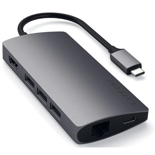 ST-TCMA2M - Satechi USB-C Multi-Port Adapter 4K HDMI w/ Ethernet V2 (Space Grey)