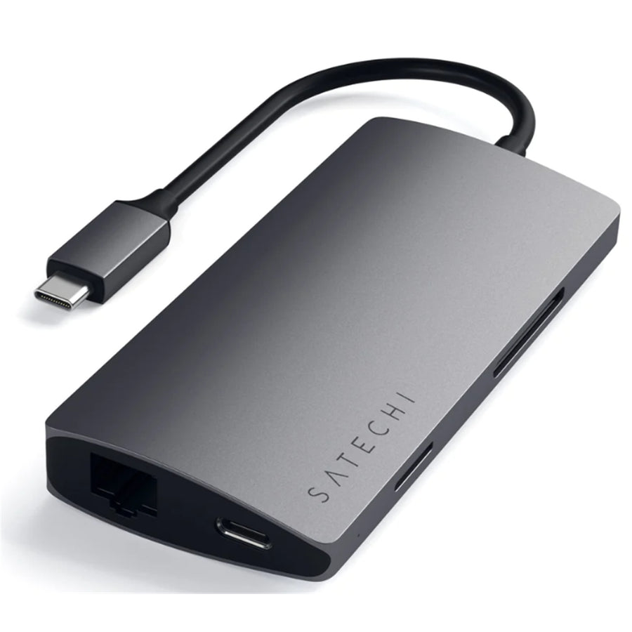 ST-TCMA2M - Satechi USB-C Multi-Port Adapter 4K HDMI w/ Ethernet V2 (Space Grey)