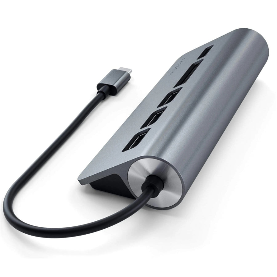 ST-TCHCRM - Satechi USB-C Combo Hub for Desktop (Space Grey)